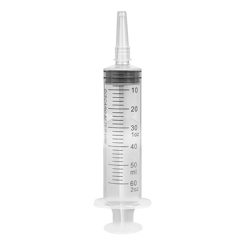 High-Capacity Syringe for Medicine, Feeding, Nasogastric, and Enema Use