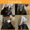 Japonese Plush Rabbit Ears Baseball Cap With Warmth And Windproof For Winter Fashion Style