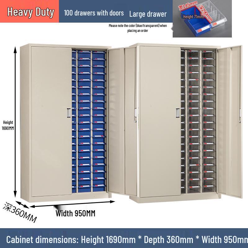 Heavy Duty Parts & Tool Organizer Drawer Cabinet for Screws, Components, Hardware & Cutlery Storage