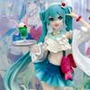 18CM Anime Hatsune Miku Figure Sweet Sweets Melon Soda Float Standing Figure Cute Toy Gift Collection Aciton Figure PVC Dolls
