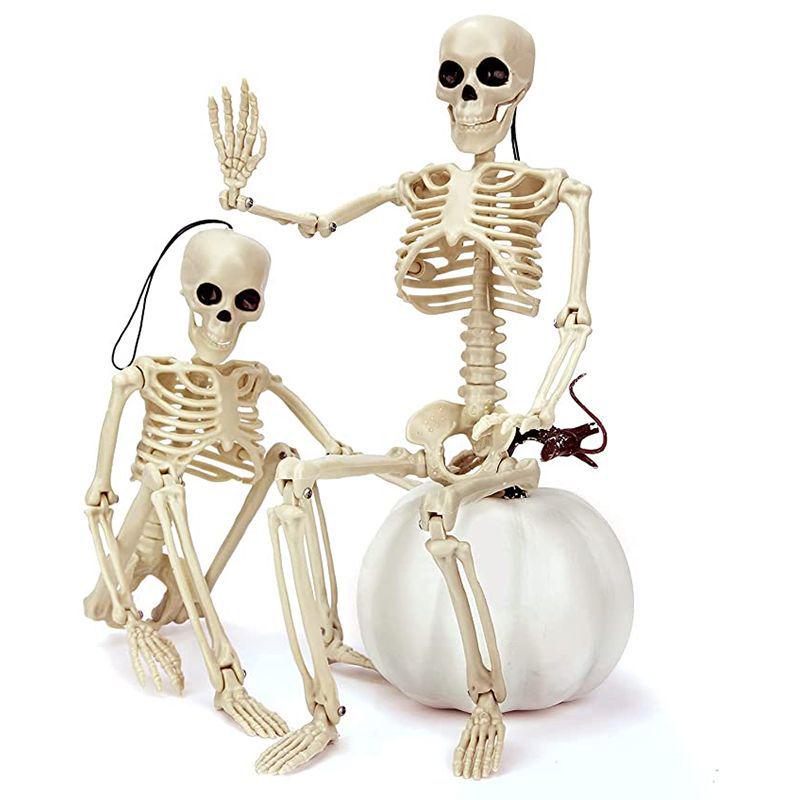 Halloween 60cm Human Skeleton Decoration for Haunted House Festival Props