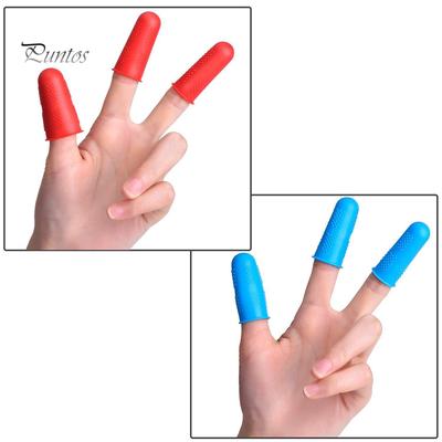 Puntos Silikon 3/5/12Pcs Finger Cot Protector Ärmel Abdeckung Anti-Schnitt Anti-Rutsch-Handschuhe