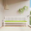 VidaXL Garden Bench Cushion, Bench Cover with String Ties, Waterproof Outdoor Cushion, Bright Green 361651