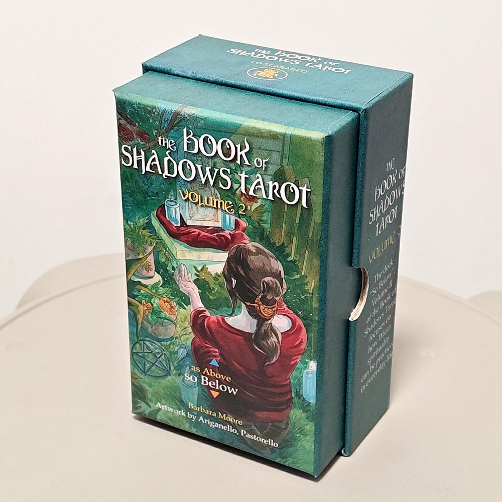 12*7cm Book of Shadows Tarot Volume 2: So Below – Modern Wiccan Tarot Deck, 78 Cards for Everyday Magic, Packed In Rigid Box