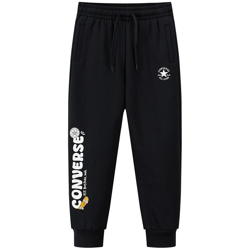 Converse Kids' Elastic Drawstring Fleece Pants