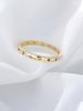 925 Silver Personalized Golden Mangxing Zircon Ring For Women Anniversary Fashion High Quality Fine Jewelry