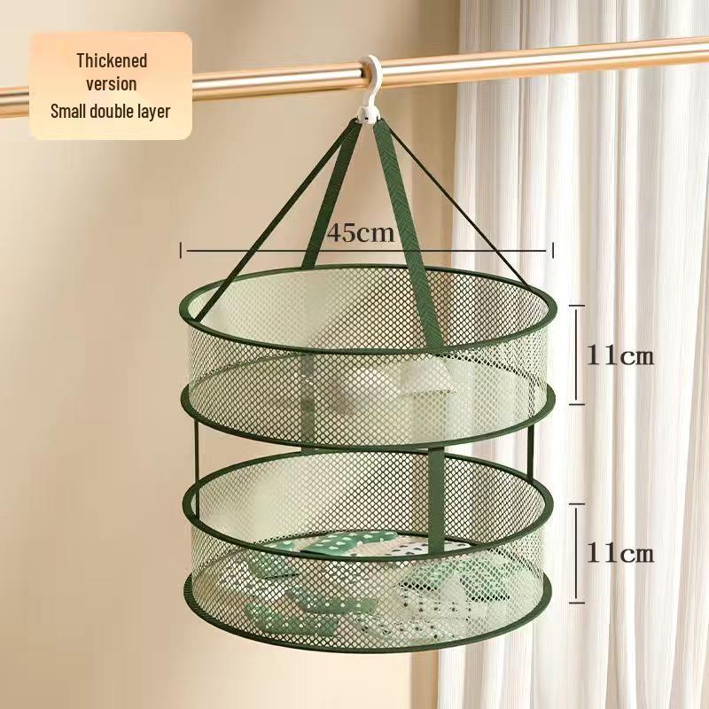 Multifunctional Drying Rack: Sock, Sweater & Underwear Flat Lay Net.