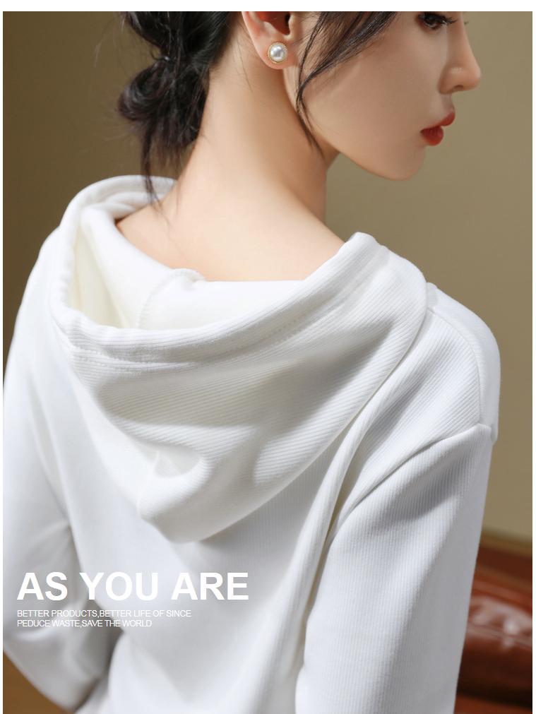 Women's Black Half-Zip Fleece Hoodie - Thickened Base Layer for Autumn/Winter 2025