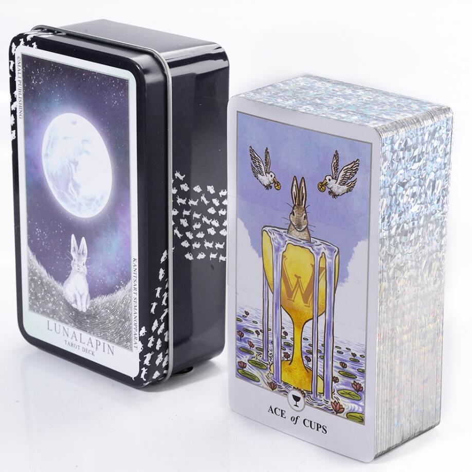 Lunalapin Thai Moon Rabbit Tarot & Witch Playing Cards