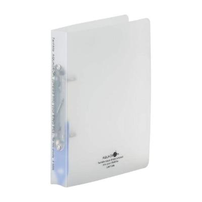 LIHIT LAB Ring File A5S Milky White 2-Hole F5006-1