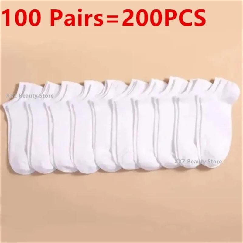 1/10/20/50/100 Pairs Boat Socks For Women Men Invisible Low Cut Silicone Non-slip No-show Ankle Socks Casual Breathable Socks