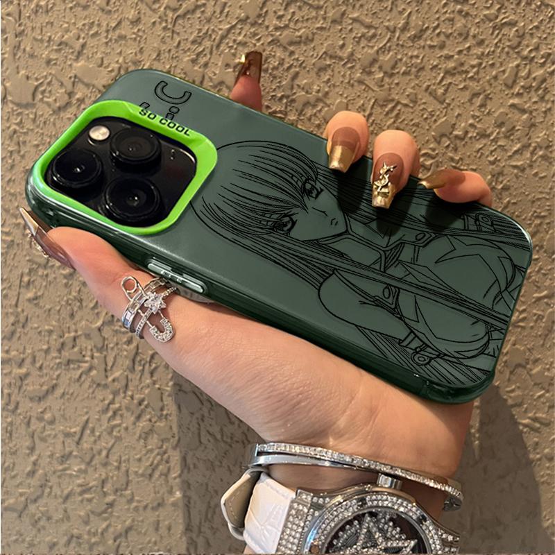 Anime Code Geass Cute C.C Phone Case for Samsung Galaxy A37 A57 A17 A07 A16 A06 A35 A15 A56 A54 A36 A34 A24 A26 4G 5G Cover
