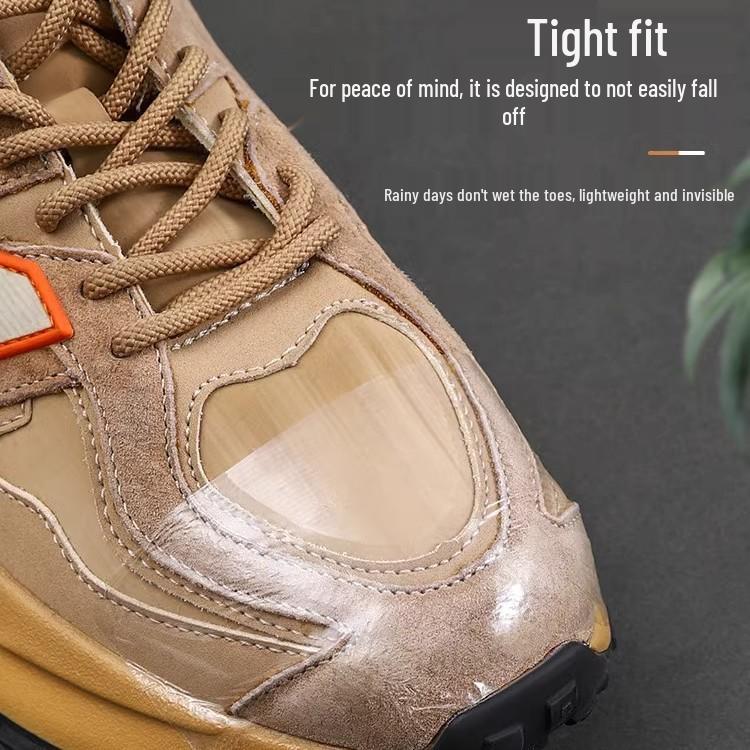 Transparent Waterproof Toe Stickers: Anti-dirty, Rainproof Protection for Shoes