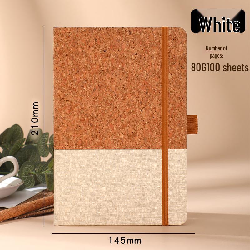 Eco-friendly Cotton Linen & Cork Notebook Set with Custom Logo