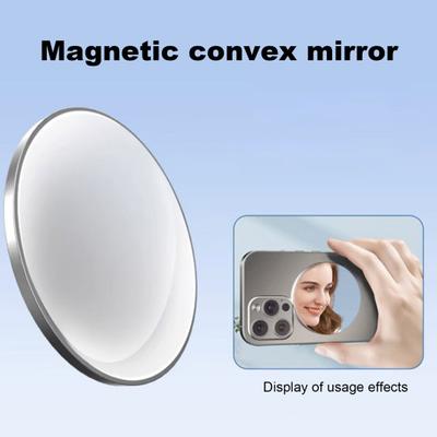 Miroir convexe magnétique pour smartphone Selfie Vlog Forte adsorption magnétique