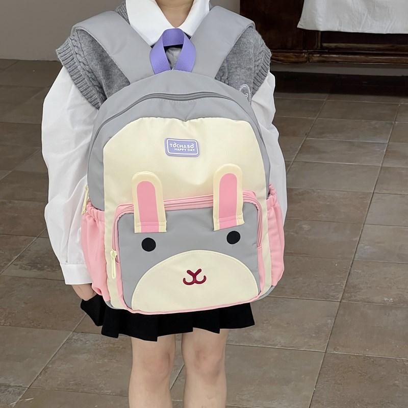 Schoolbag1011 New Backpack Lightweight Foreign Style Kindergarten Schoolbag Cartoon Cute Casual Boys and Girls Children Small Backpack