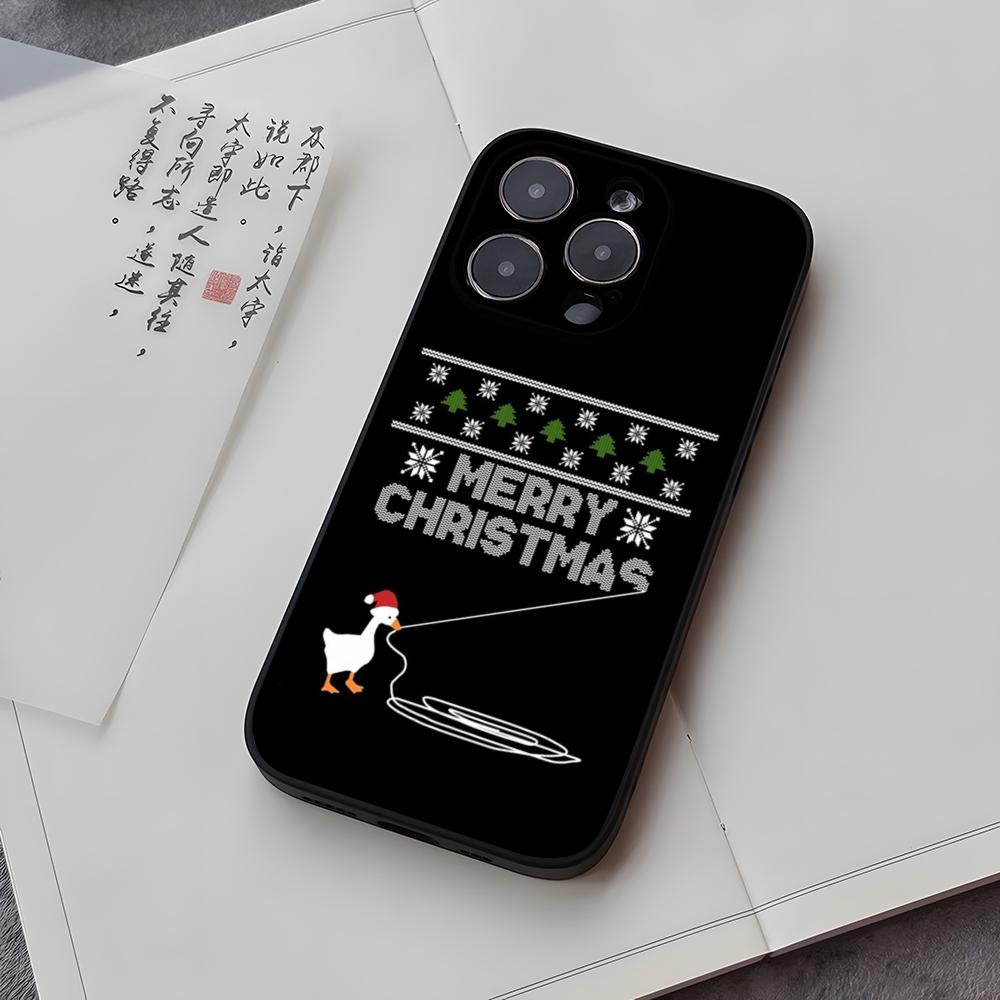 

Cartoon Duck Goose Game Phone Case For Iphone 15ProMax 14 11 16 13 12 Pro Xs Max Mini Xr X 7 8 Plus Shell Coque iPhone15 Plus