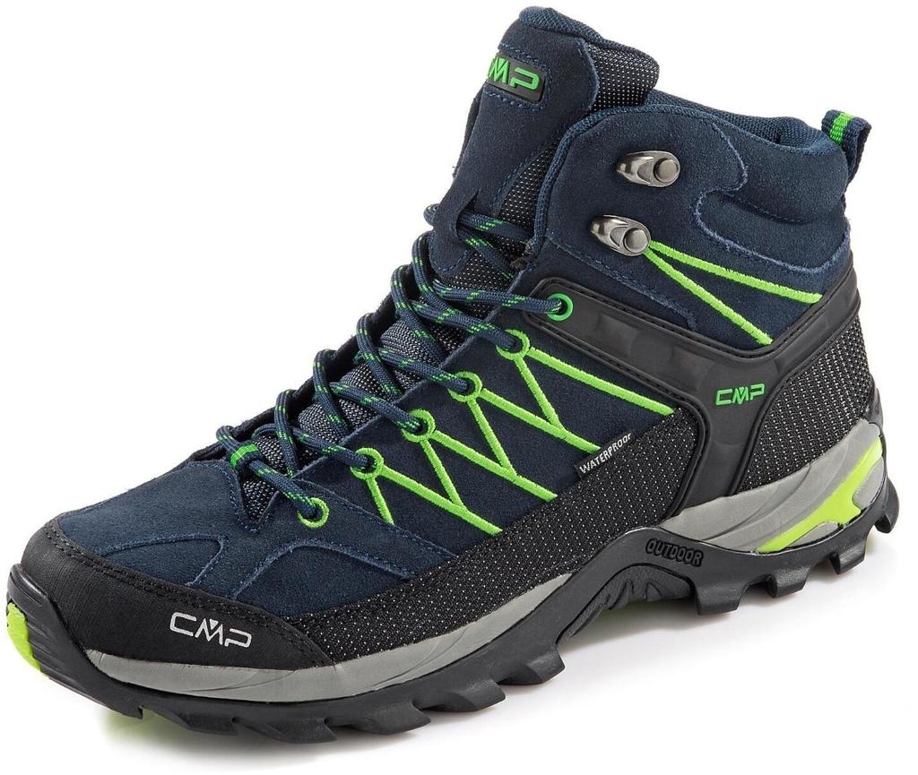 Обувь для треккинга CMP Rigel Mid Waterproof (3Q12947) (3Q12947-51AK) b.blue/gecko