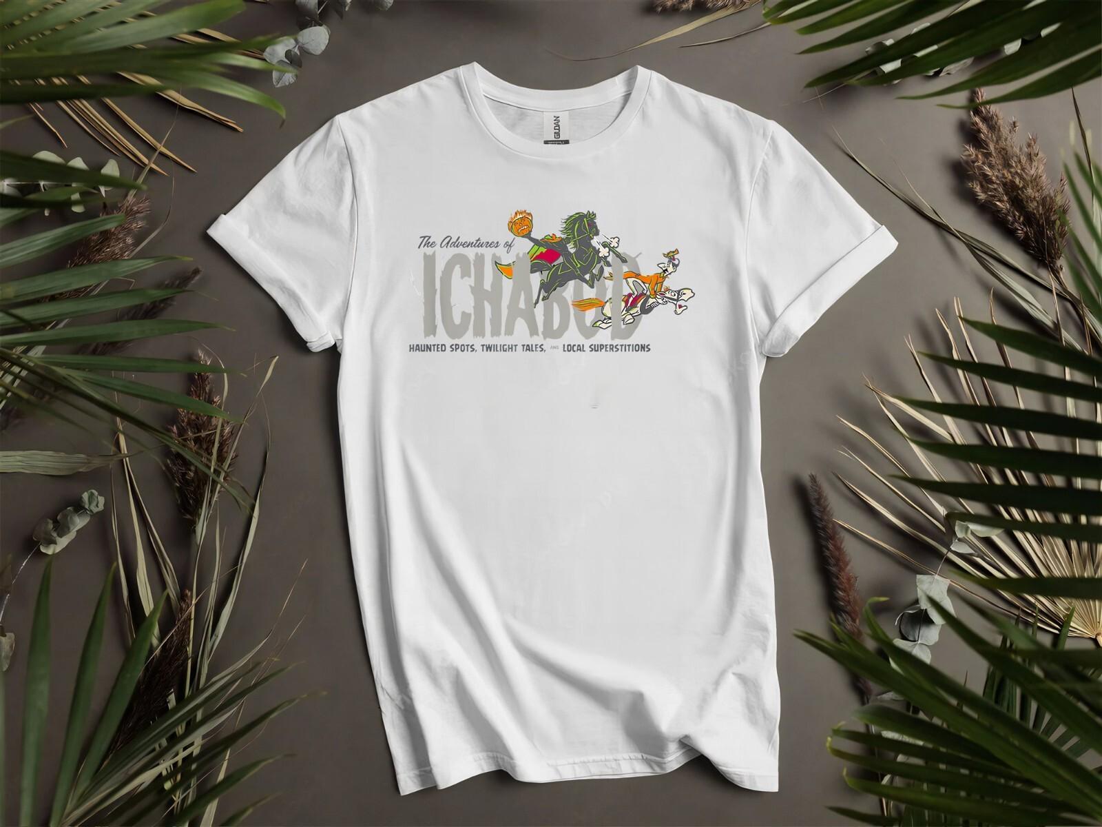 Adventures Of Ichabod Vintage Logo Headless Hoodie Tshirt Men Women Unisex AD962 4XL