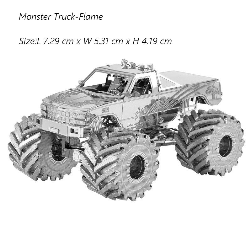 3D Metal Puzzle Super Sport Car Diy Handmade Vehicle Assembly Model Jigsaw Puzzle Toys For Adult Kids