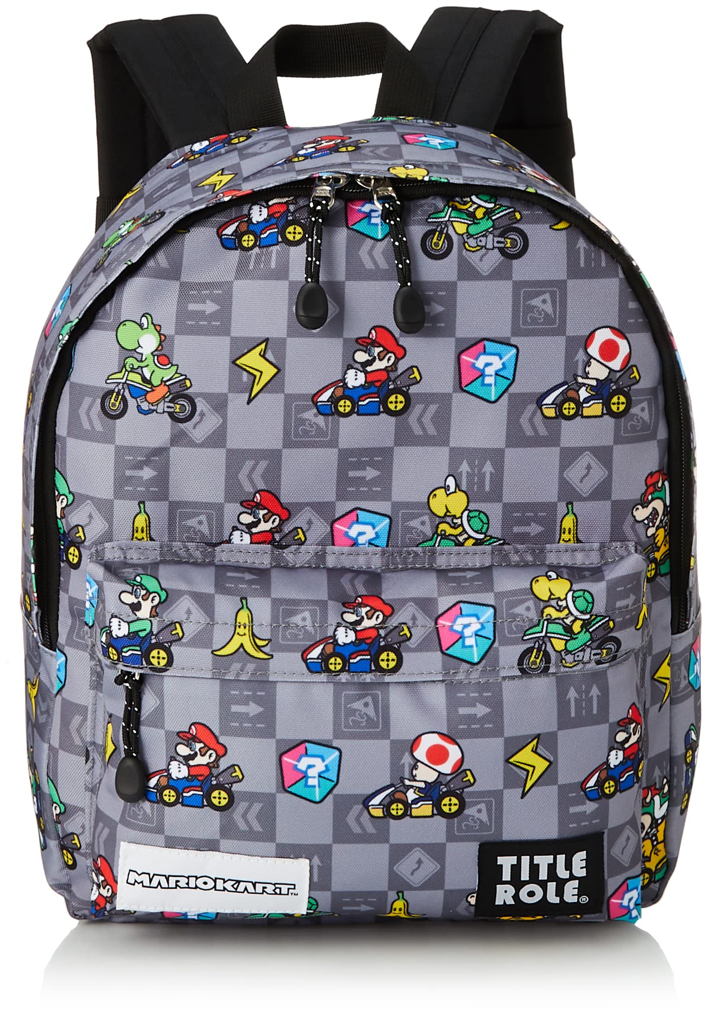 

Mario Kart Kids Mario Luigi Goods Large Capacity B5 Storage [TITLE ROLE] чёрный