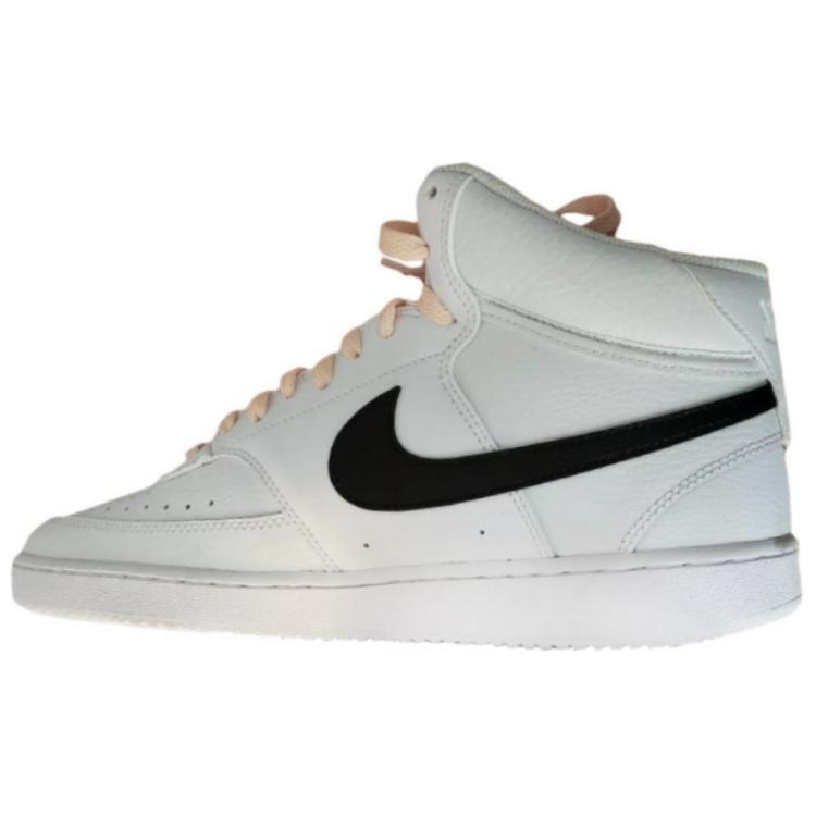 Nike Court Vision Comfortable Versatile Non-Slip Durable Mid-Top Skate Shoes Women Sneakers White CD5436-101
