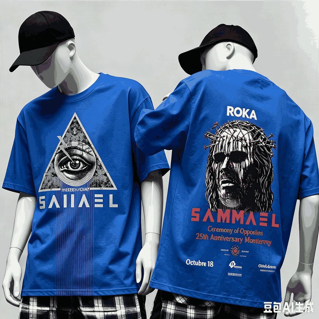 Samael Band For Fan Gift Tshirt Unisex Unisex Harajuku Oversized Unisex Short Sleeve Streetwear High Quality Couples Classic Soft