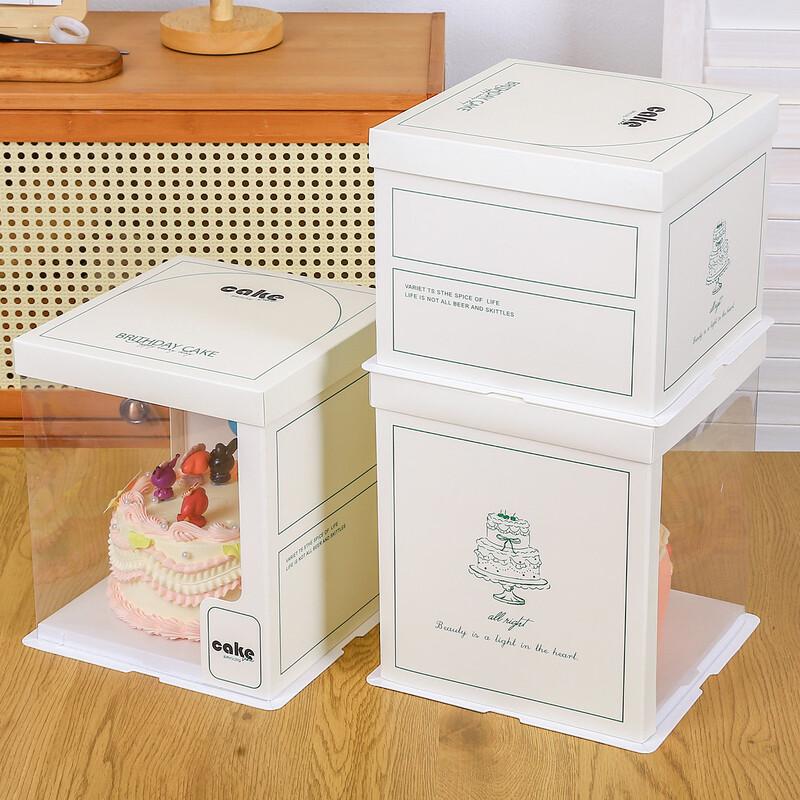MDNG halbtransparente Kuchenbox