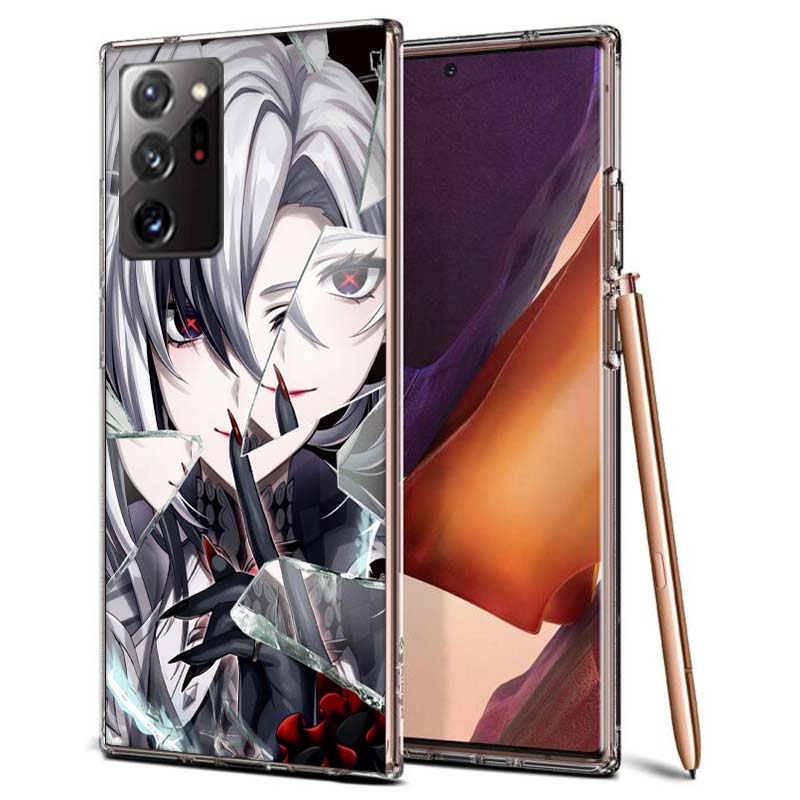 Arlecchino Genshin Impact Phone Case for Samsung A55 A35 A25 A15 A07 A05S A16 A17 A26 A36 A37 A56 A57 Galaxy Note 20 10 A50S A71