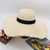 Car and Horse Encrypted Edition Braid Big Eaves Hat Big Edge Straw Hat Sun Hat Ladies Summer Tide Beach Hat Paper Grass