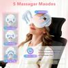New Smart Eye Massager Point Deep Massage Eye Mask Soothing Vibration Eye Care Device with Cooling Function for Eye Strain Puffiness Relieve Fatigue