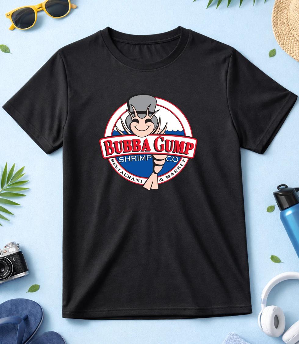 Bubba Gump, Shrimp Forest Gump Short Sleeve T Shirt Men / Woman C033 XXL