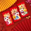 6pcs Blessing 2025 Snake Year Red Envelopes Traditional Money Packet  Wedding Birthday
