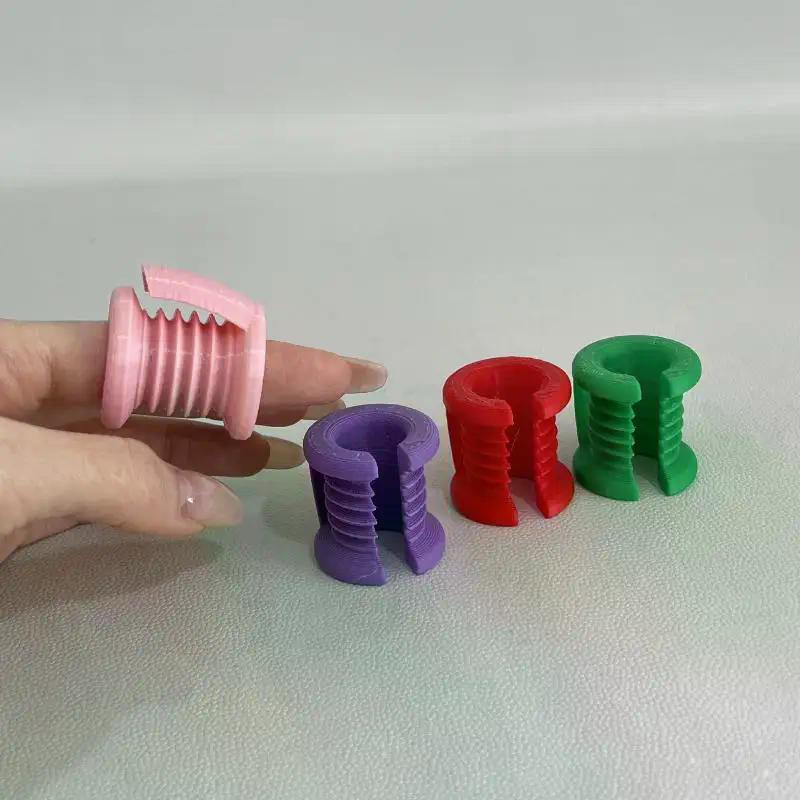 Portable Crochet Finger Guard, Sleeve Style & Washable, Prevents Blisters During Knitting or DIY Projects, Comfort Fit
