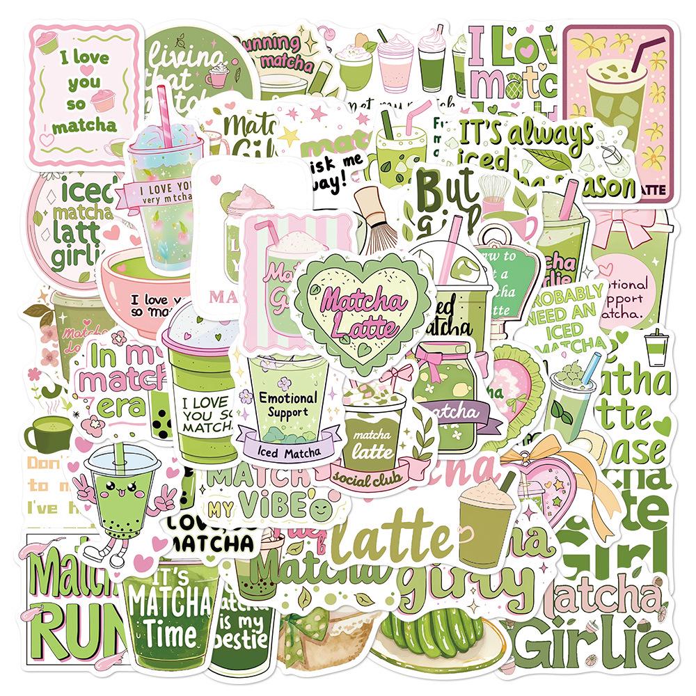 

50 Cute Cartoon Girl Stickers: Creative Decorations for Desktops, Water Cups, Phone Cases, & Laptops