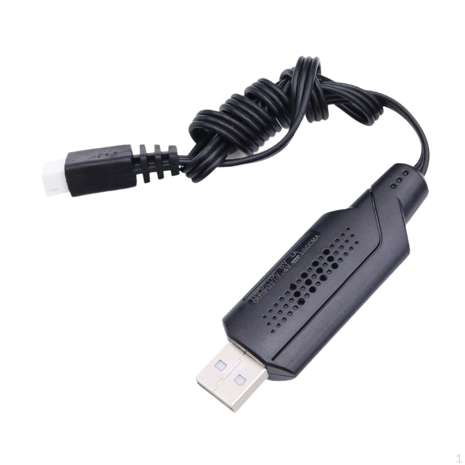 

7.4V USB Cable Adapter Reliable Efficient Charging Lightweight Compact Portable Cords Xh-3P