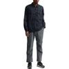 STONE ISLAND Old Effect Overshirt Navy Blue Men Tops 7915102WN-V0120