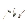 Heat Resistant Carbon Brushes Suitable for 24V Motors Conductivity Industrial Applications Repairing Part for Machine