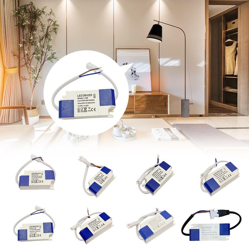 Professional 85-265V LED Driver External Constant Current Lighting Transformer Non-isolated Power Supply LED Lighting