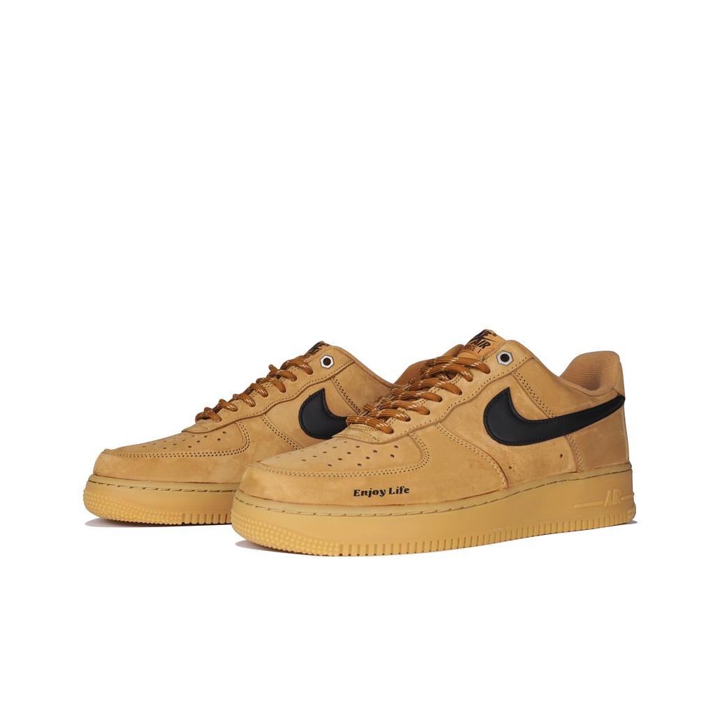 Nike Air Force 1 Nine Systems Low Top Skateboard Shoes Unisex Black Orange CJ9179-200(Team-)
