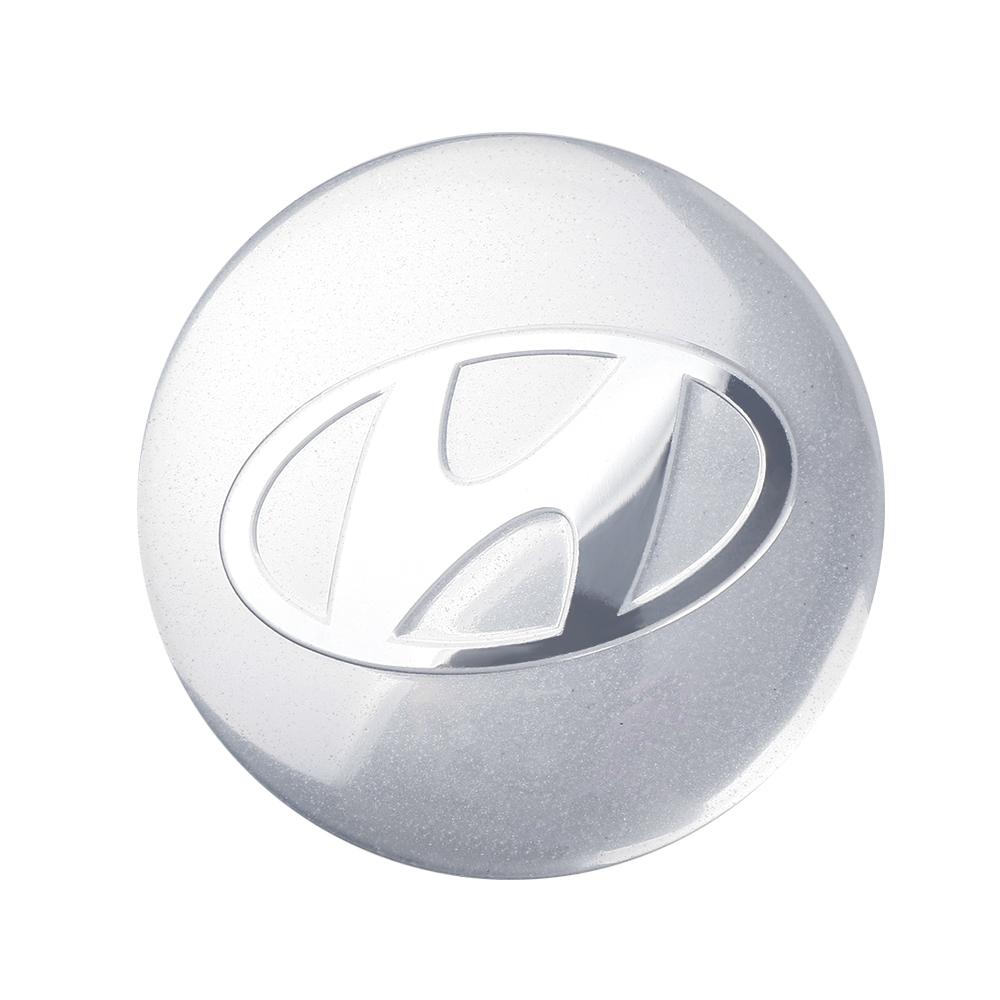 4Pcs 56MM Car Styling Aluminum Wheel Center Hub Cap Stickers For Hyundai Accent Tucson Solaris Sonata I20 Elantra Sonata Santafe