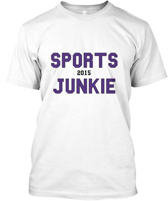 Sports Junkie 2015 T-Shirt Made in the USA Size S to 5XL Unisex T-Shirt L