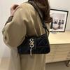 Premium women's shoulder bag autumn and winter new fashion underarm bag popular versatile baguette bag