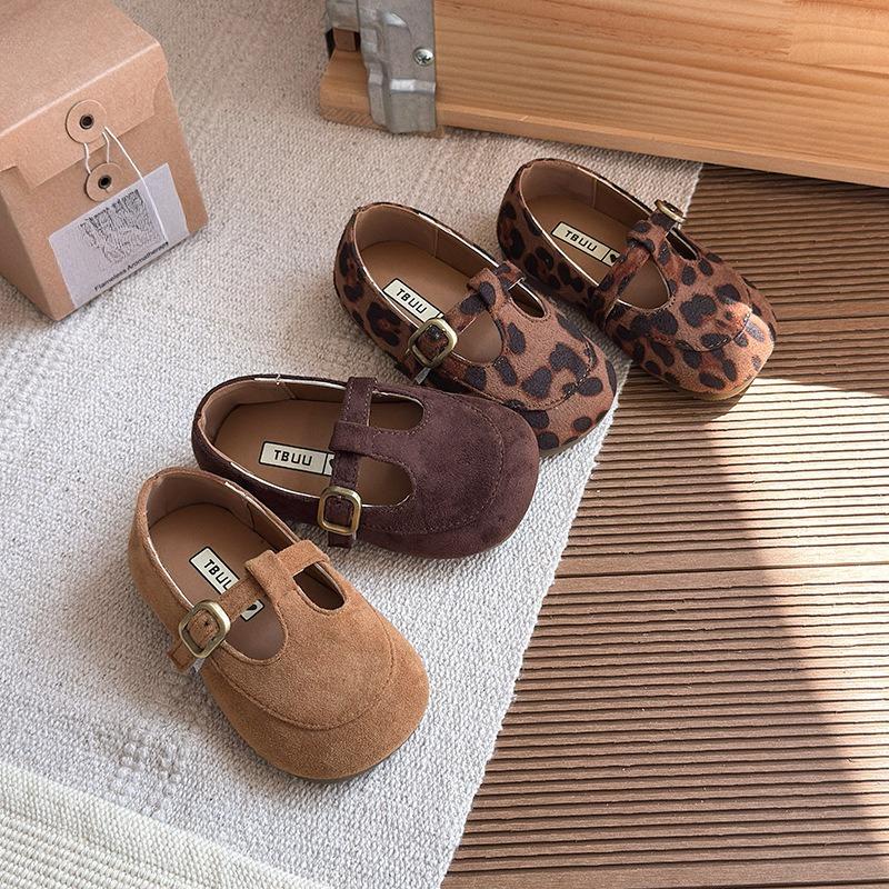 Girls' Vintage Shoes - New Style Soft-soled Baby Shoes, Versatile Basic Shoes