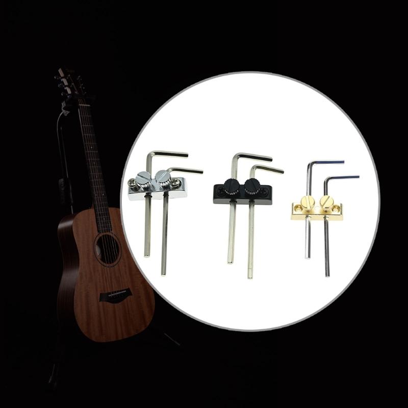 Tremolo Headstock Mounted Key Metal Guitar Bass Wrench Mounting Screws Tool
