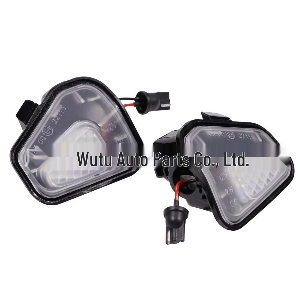 Volkswagen Passat Jetta CC B7 Scirocco Rearview Mirror Welcome Light White Puddle Light