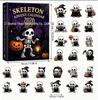 2026 Halloween Witch, Ghost & Goblin Countdown Calendar with Acrylic Pendant Blind Box