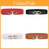 Canvas Elegant Fashion Waist Belt With Alloy Buckle For Women Office Casual