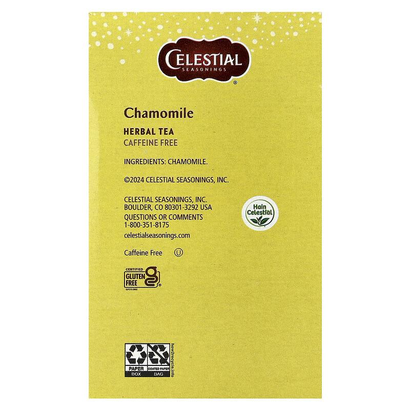 Herbal Tea, Chamomile, Caffeine Free, 40 Tea Bags 1.8 oz (51 g)