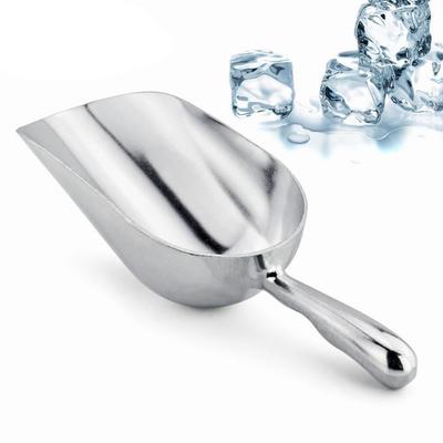 1080ML Ice Scoop Aluminum Alloy Shovel for Ice Grain Coffee Beans Scoops Bar Ice Scraper Kitchen Storage Tool Coffee Spoon